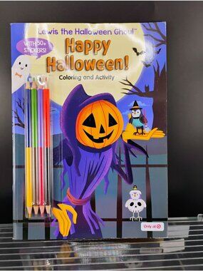 Lewis The Halloween Ghoul Happy Halloween! Activity Book Set